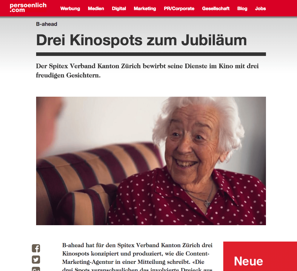 Kinowerbung Zürich